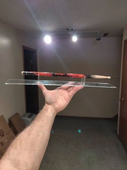 Single Drumstick Display Box - Totally Enclosed - Handmade