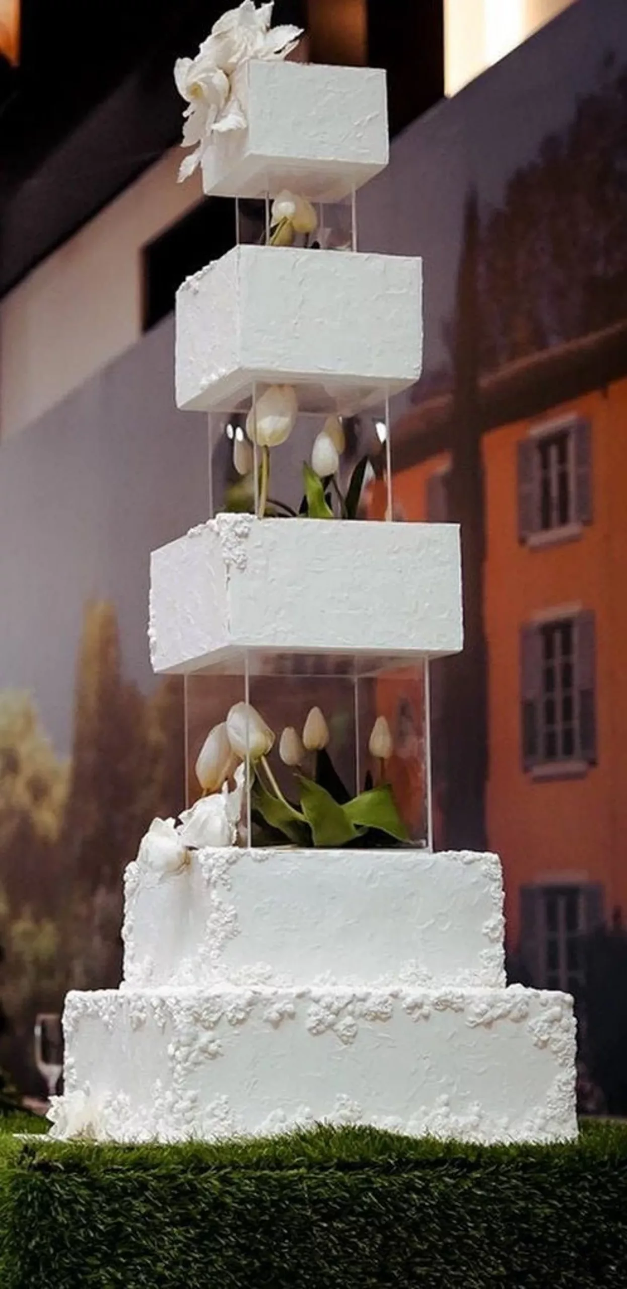 DIY | Bling Wedding Cake Stand & Rotatable Dessert Tray - YouTube