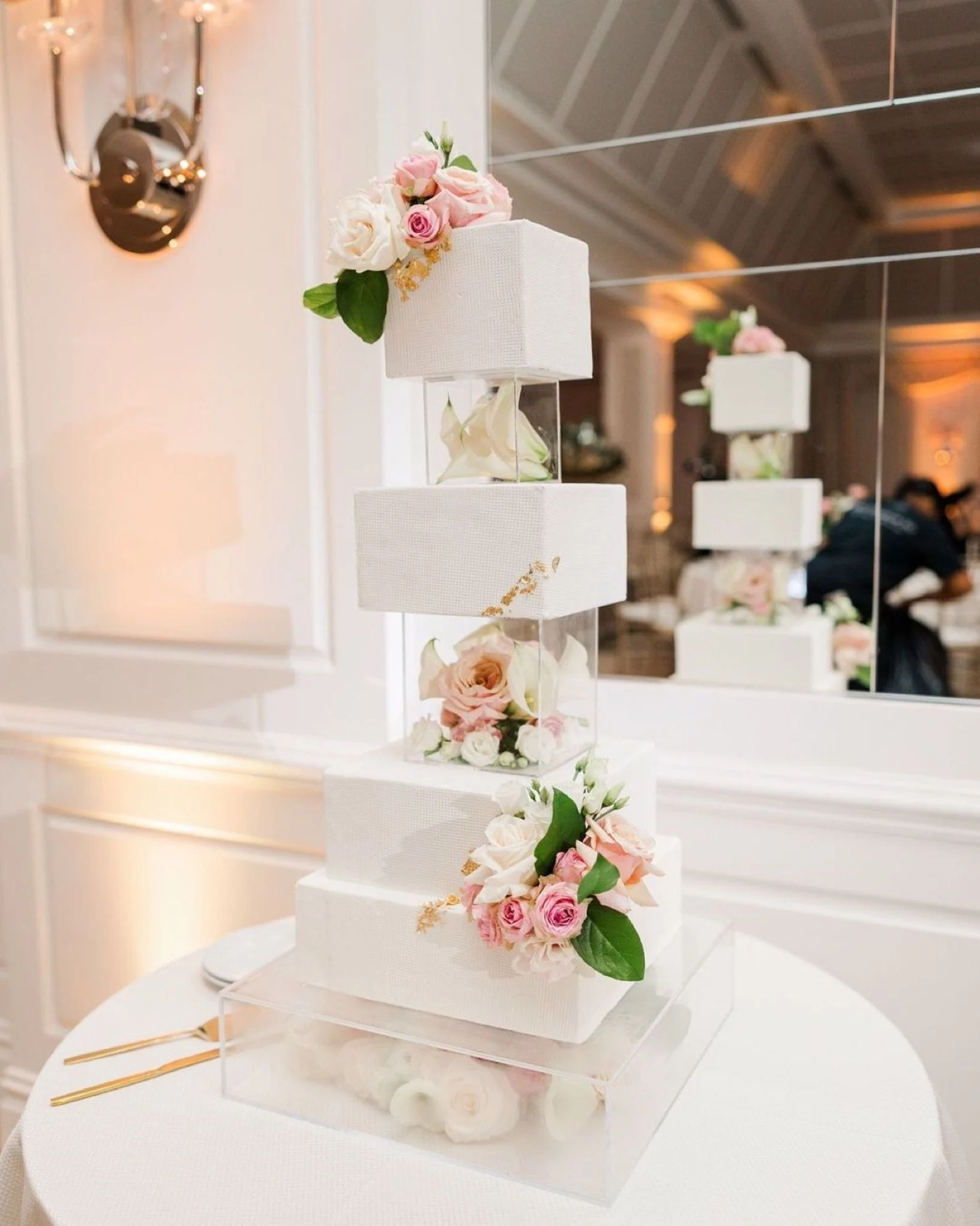 Square Wedding Cake Risers